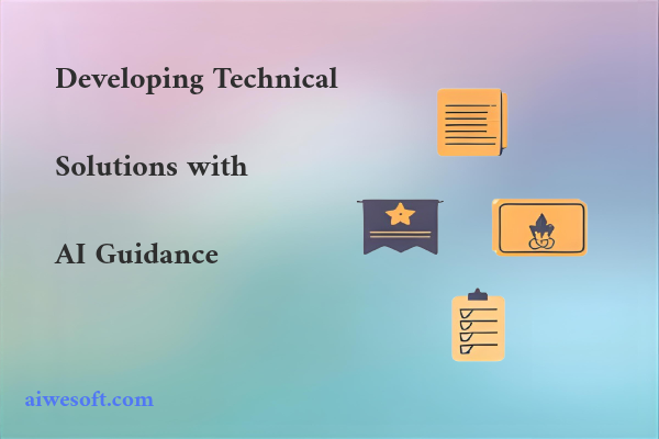 Developing Technical Solutions with AI Guidance