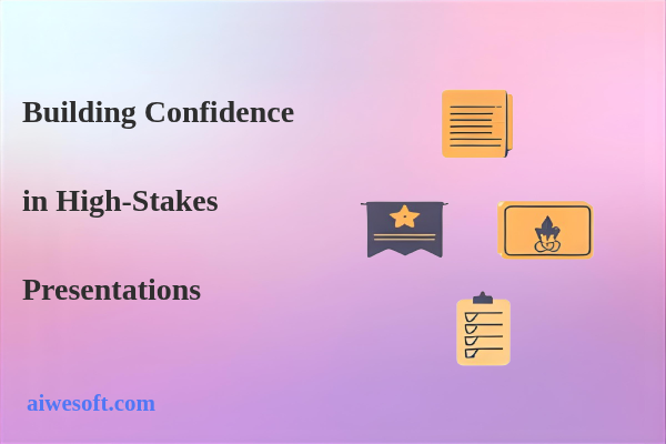 Building Confidence in High-Stakes Presentations