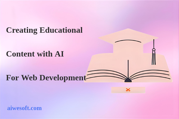 Creating Educational Content with AI for Web Development