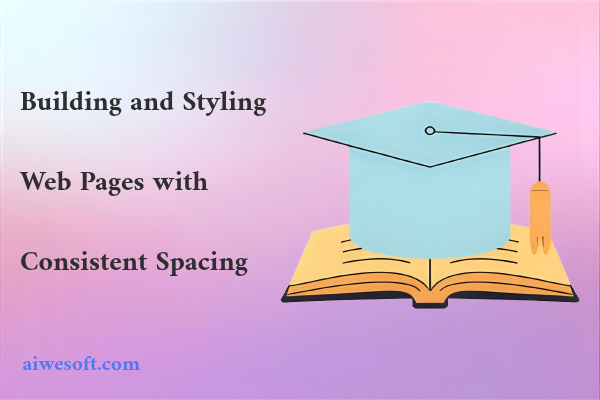 Building and Styling Web Pages with Consistent Spacing