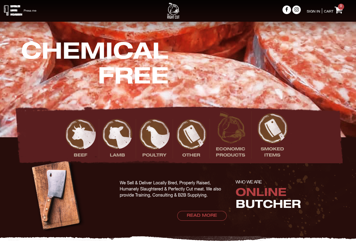 The Right Cut — Premium Brand & Web Experience